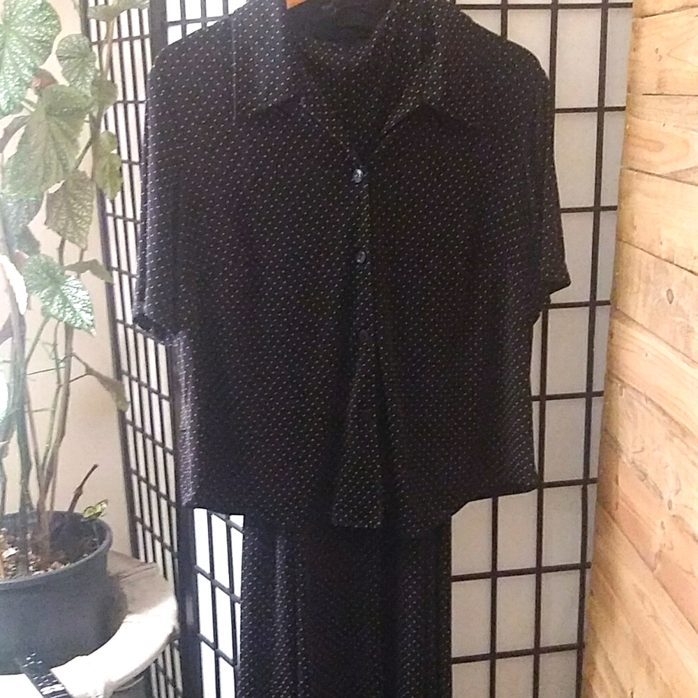 Dress Formal Long with Short Sleeve Jacket